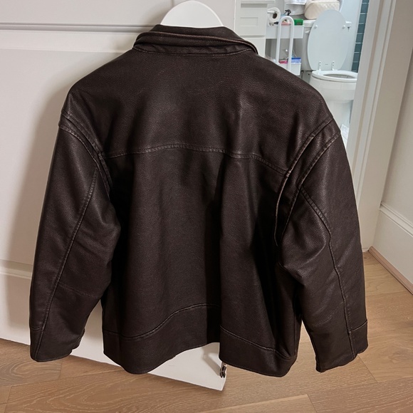 NWT Wild Fable Faux Leather Jacket - Picture 3 of 6